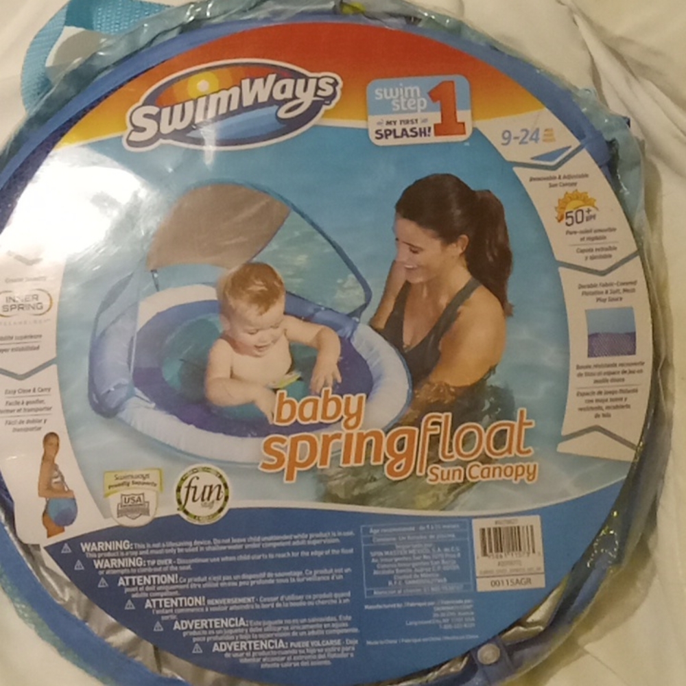 Nwt swimways baby float